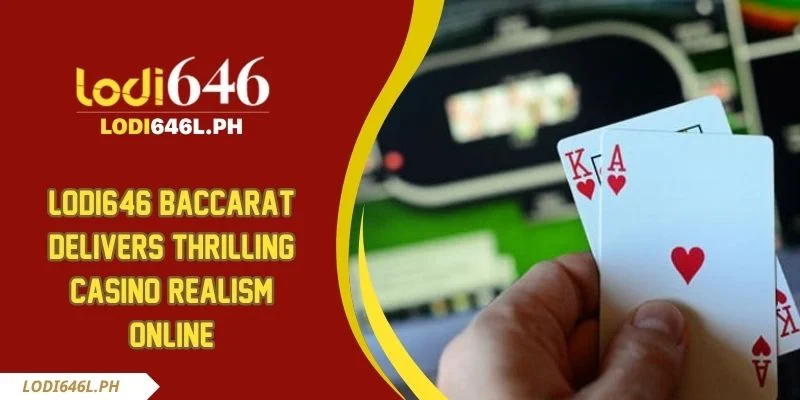 Lodi646 Baccarat Delivers Thrilling Casino Realism Online