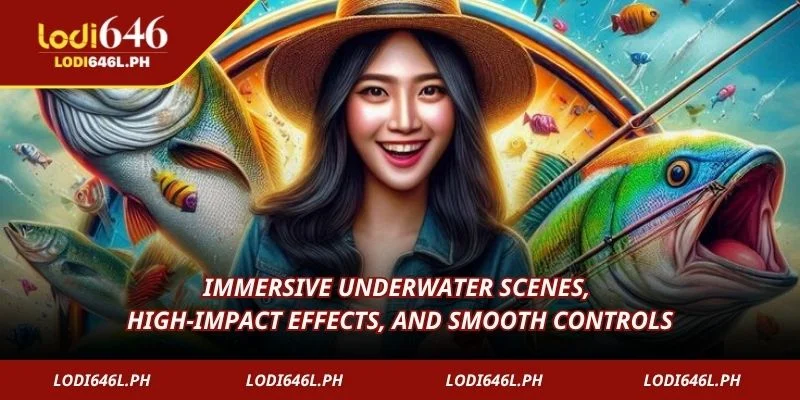 Immersive underwater scenes, high-impact effects, and smooth controls