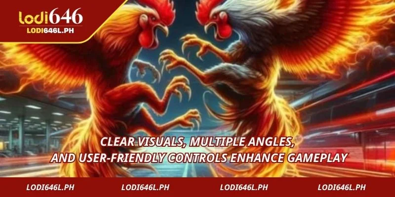 Clear visuals, multiple angles, and user-friendly controls enhance gameplay
